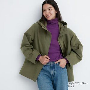 Uniqlo Women's Utility Parka - Olive Green - Women's Size Small